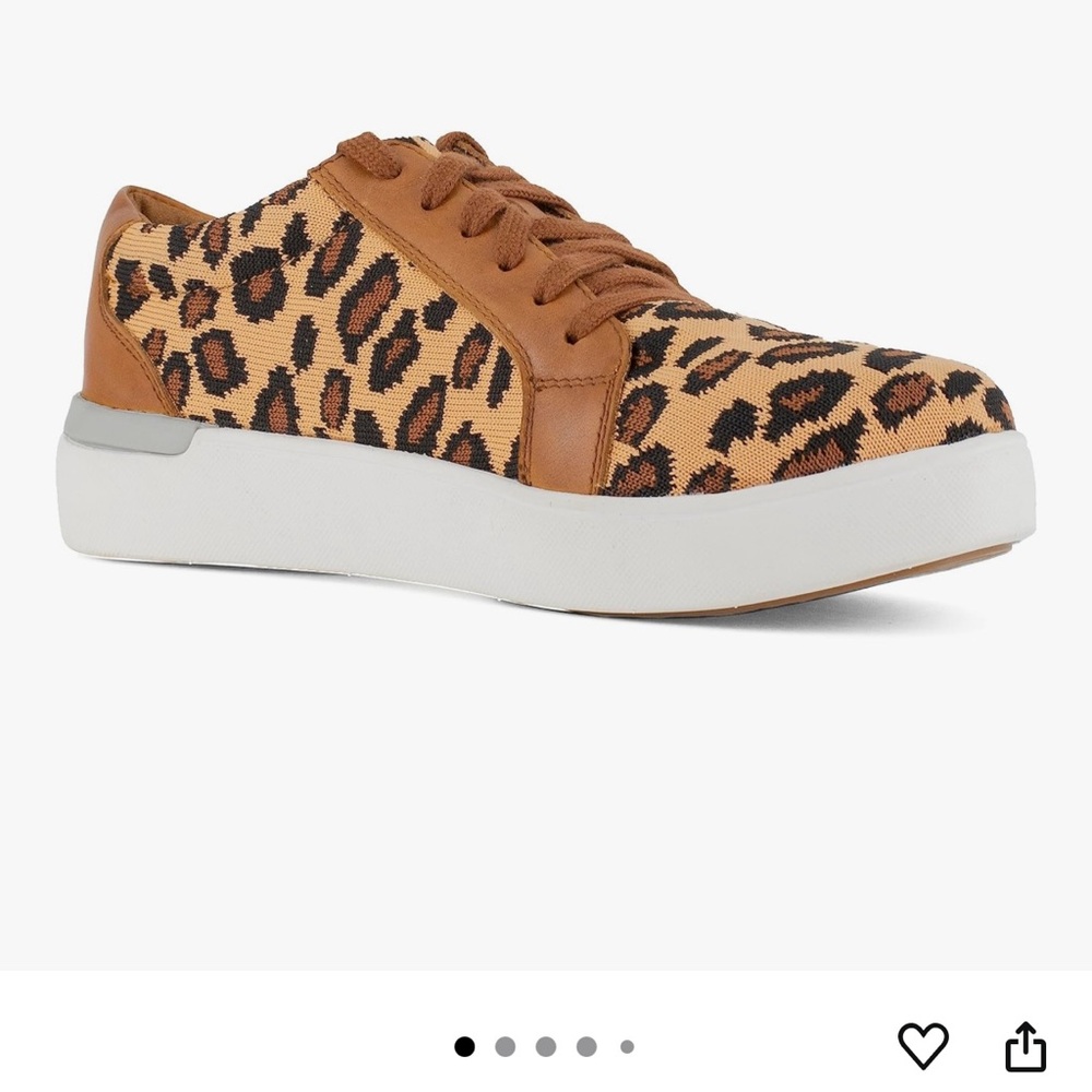 Rockport Women’s safety shoes Leopard print
